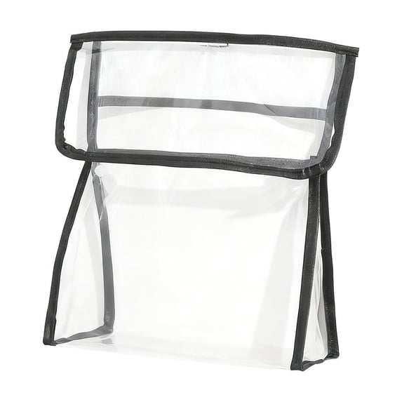 Fareti Waterproof Hanging Storage Bag for Bathroom, Transparent Storage Pouch for Daily Essentials