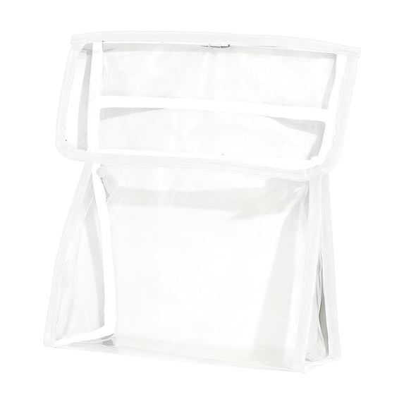Fareti Waterproof Hanging Storage Bag for Bathroom, Transparent Storage Pouch for Daily Essentials