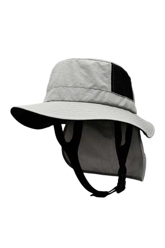 Waterproof Sun Hat, Wide Brim Bucket Cap for Surfing Fishing Beach, UPF Protection Outdoor Headwear with Adjustable Strap