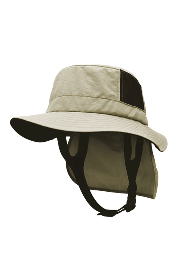 Waterproof Sun Hat, Wide Brim Bucket Cap for Surfing Fishing Beach, UPF Protection Outdoor Headwear with Adjustable Strap