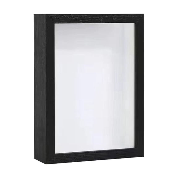 Fareti Wooden Dried Flower Photo Frame Dried Flower Display Stand Decorative Floating Photo Frame 10*15 cm