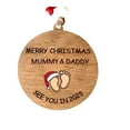 Farewell In 2025 Christmas Tree Decorated With Footprint Pendant Tag See You In 2025 Christmas
