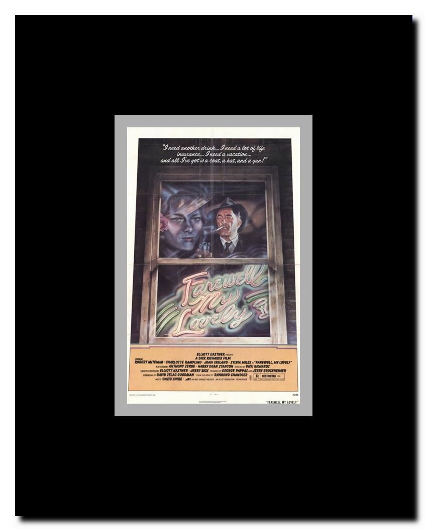Farewell My Lovely Framed Movie Poster