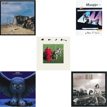 Fly By Night (180G) & Farewell To Kings (180G) & Permanent Waves (180G) & Signals (180G) & Show Of Hands (180G) [LP Vinyl Bundle]