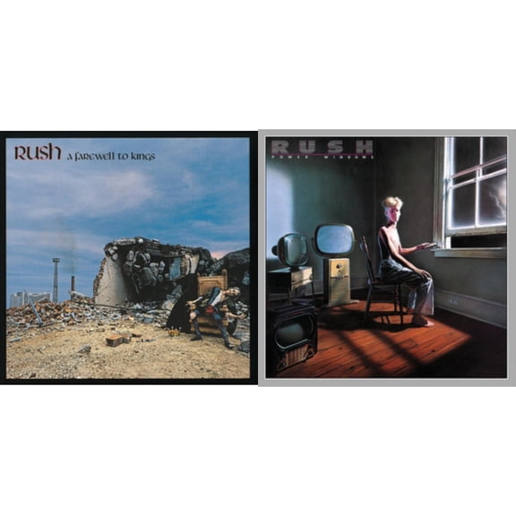 Farewell To Kings (180G) & Power Windows (180G) [LP Vinyl Bundle]