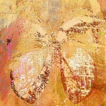 "Farfalla V" Painting Print on Wrapped Canvas