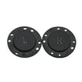 thumbnail image 1 of Farfi 1 Pair Magnetic Snaps Clasps Invisible 8-holes Design Strong Suction Magnetic Clothing Buttons for Coat (Black,22 mm), 1 of 13