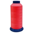 thumbnail image 1 of Farfi 1 Roll 1000 Yard Luminous Sewing Line Reusable Flexible Needlework Glow in The Dark Cross Stitch Embroidery Thread for Clothes (Dark Red), 1 of 13