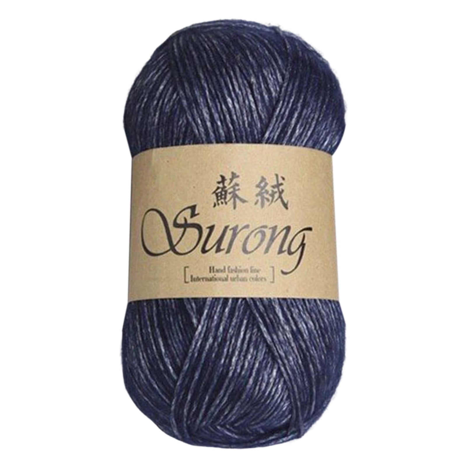 Farfi 1 Roll 100g Crochet Yarn Strong Warmth Multiple Colour Hand ...