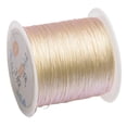 thumbnail image 1 of Farfi 1 Roll Braided Thread Flexible Beautiful 3 Strands Universal Sewing Embroidery Crochet Thread for Quilting (Khaki), 1 of 13