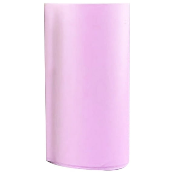 Farfi 1 Roll Photo Printing Sticker Durable Self-adhesive Thermal Sticker Colorful Thermal Sticker for Office (Purple)