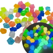 Glow in The Dark Rocks, Glowing Pebbles Fish Tank Rocks - Indoor ...