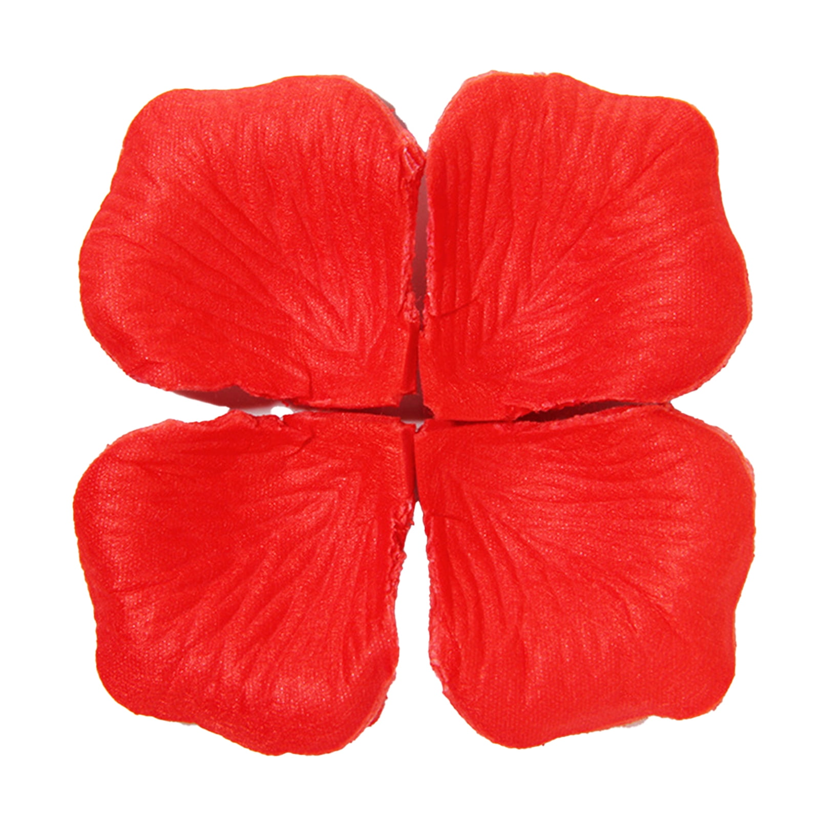 Farfi 1200Pcs/12 Bag Attractive Artificial Rose Petal Wide Application