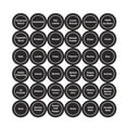 thumbnail image 1 of Farfi 180Pcs Chalkboard Label Exquisite Waterproof Self-adhesive Kitchen Countertop Spice Bottle Marking Blackboard Sticker Daily Use (Black), 1 of 13