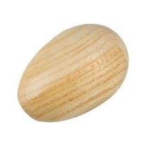 Farfi 1Pc Wooden Egg Shaker Rattle Percussion Musical Instruments Children Toy Gift