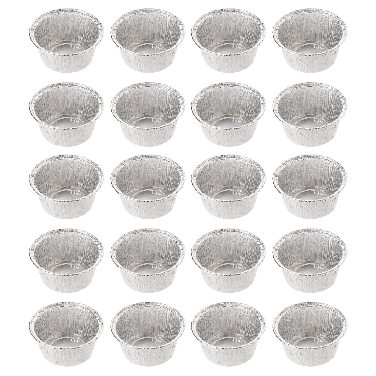 Farfi 20Pcs Cupcake Cups Food Grade NonStick Ecofriendly Heat