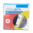 thumbnail image 1 of Farfi 250Pcs Paper Repair Sticker DIY Mini Self-Adhesive Anti-break Loose-Leaf Paper Protector Office Supplies (White), 1 of 13