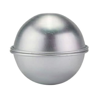 Lzndeal 6pcs DIY Bath Bomb Mold Sphere Round Ball Molds Tool Supplies