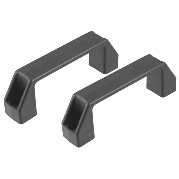 Farfi 2Pcs Handle Pratble Multifunctional D shape Pull Drawer Knob for Door