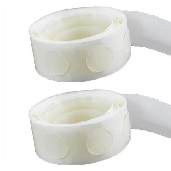 Farfi 2Rolls/200Pcs Double Side Adhesive Dot Wedding Party Wall Balloon Decor Stickers