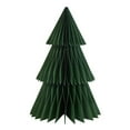 thumbnail image 1 of Farfi 3D Paper Christmas Tree Reusable Tabletop Decor Honeycomb Tree Easy Assembly Mini Xmas Tree for Festive Party Table Centerpiece (S), 1 of 13