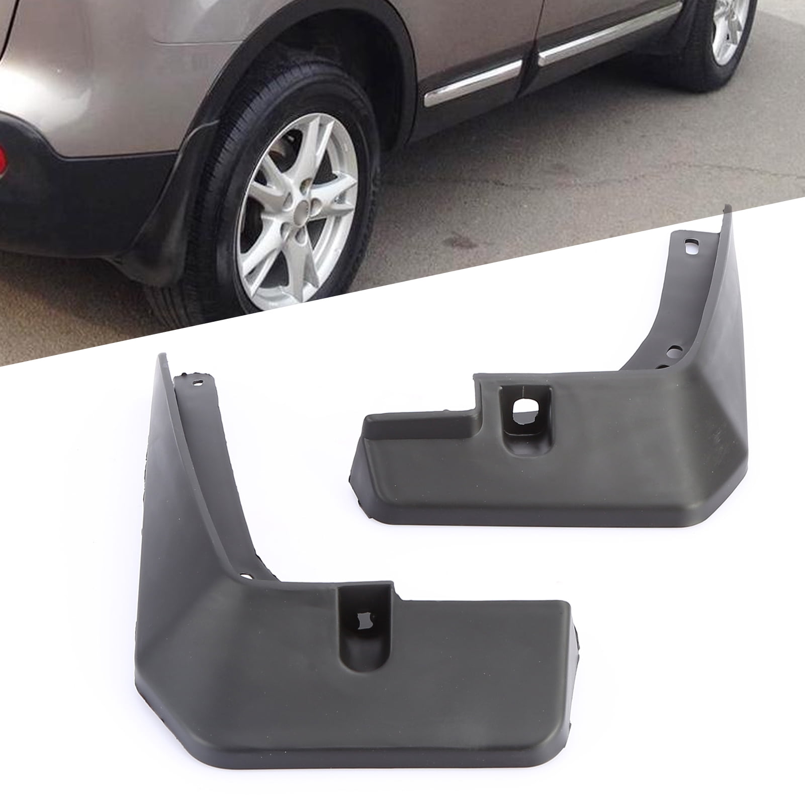 Farfi 4Pcs LBSY514 Auto Fenders Reliable Mudguards Mud Flaps Splash