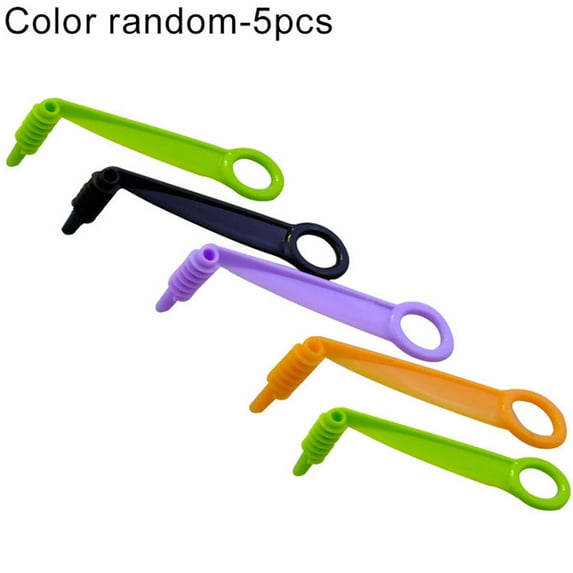 Farfi 5Pcs Manual Spiral Screw Slicer Potato Carrot Cucumber Vegetables Cutting Tools (Random Color)