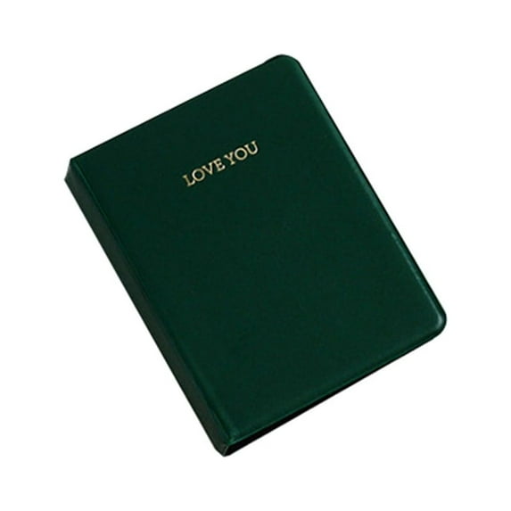 Farfi 64 Pockets LOVE YOU Photo Album Picture Holder for Polaroid Fujifilm Instax Mini (Green)