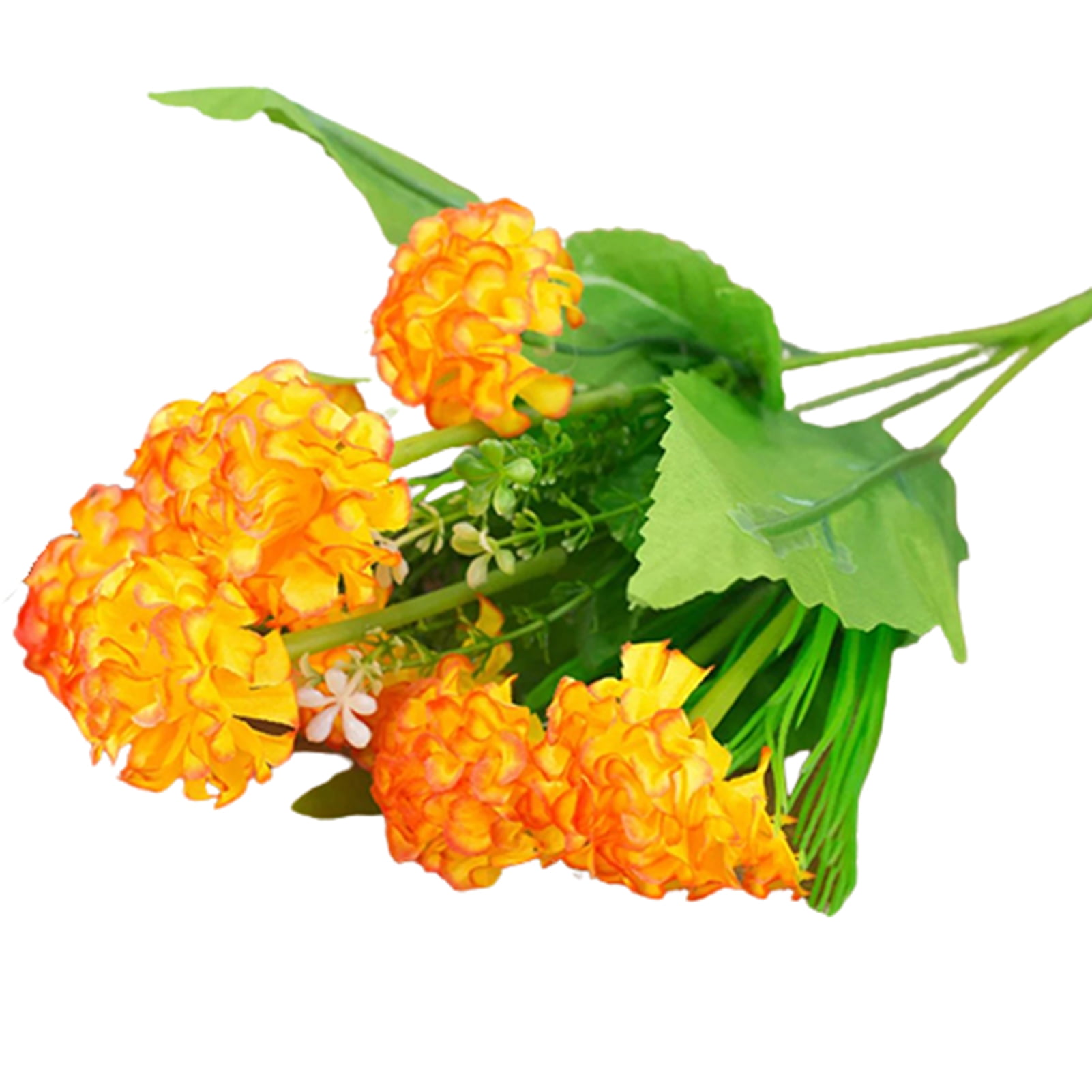 Farfi 9 Heads Artificial Hydrangea Bouquet Party Home Wedding Fake ...