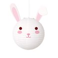 thumbnail image 1 of Farfi Animal Lantern Cute Cartoon Decorative Lovely Atmosphere Props Paper Woodland Animal Head Lantern for Festival (Rabbit), 1 of 13
