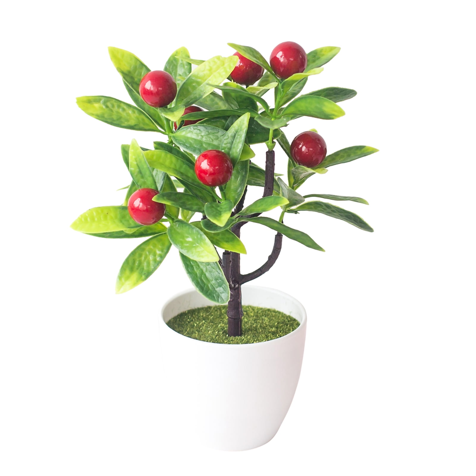 Farfi Artificial Fruit Tree Lifelike Multipurpose Plastic Adorable