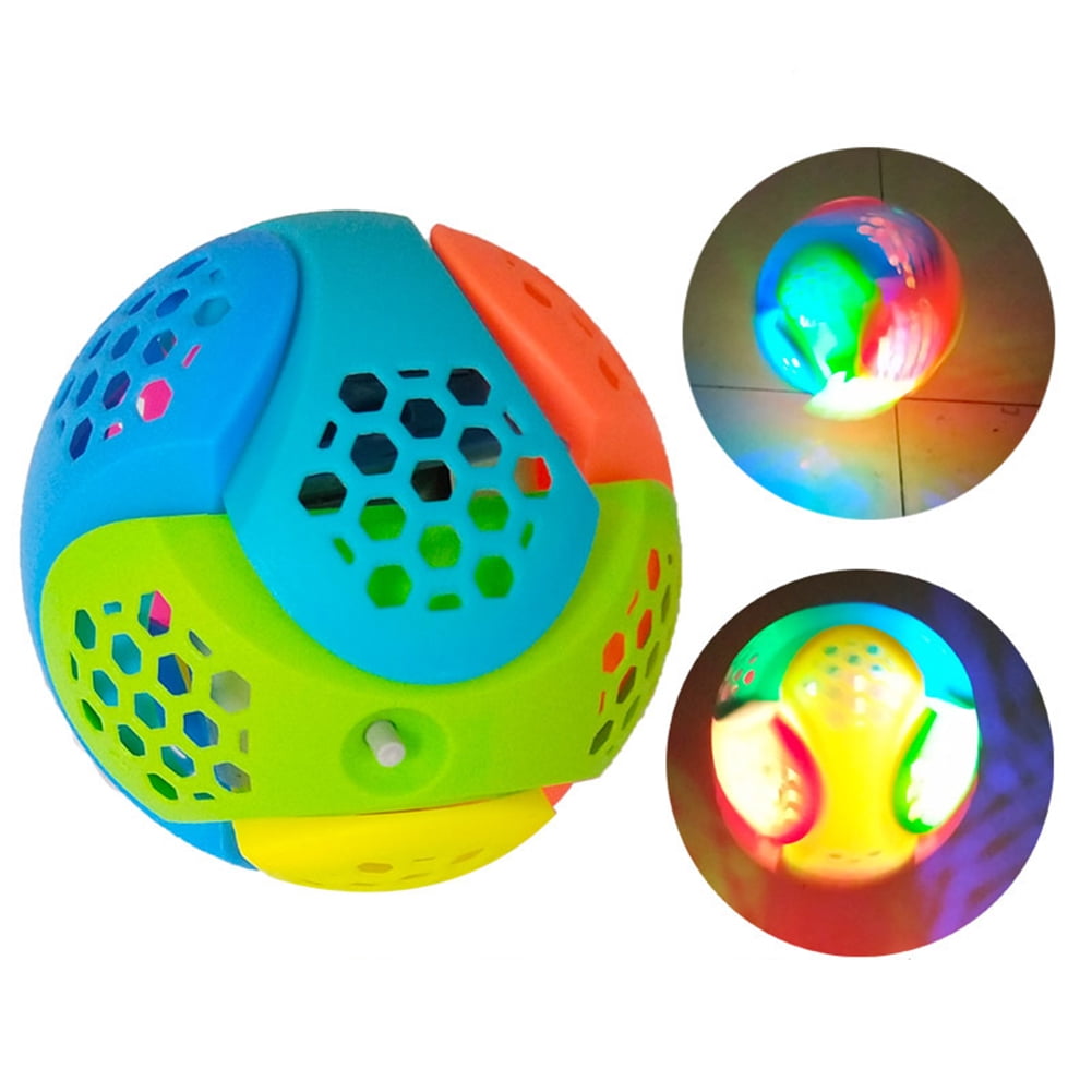 Farfi Assembly Dancing Ball Lights Sound Music Children Luminous Toy
