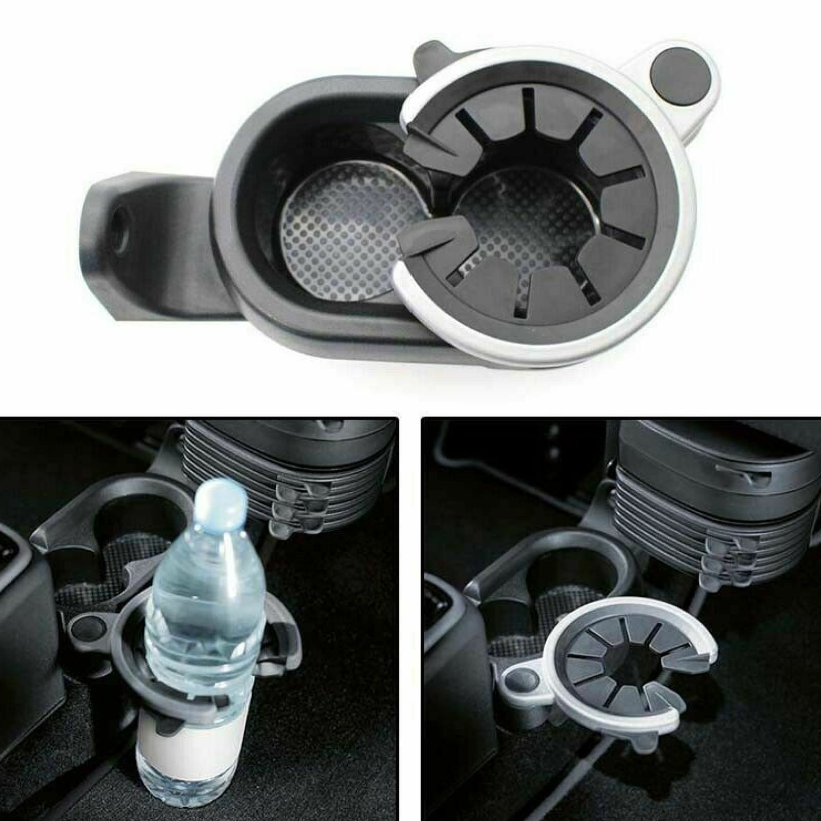 Farfi Auto Cup Holder Practical Spare Parts ABS Drink Bottle Holder  A4518100370 for Mercedes-Benz SMART W451 07-15