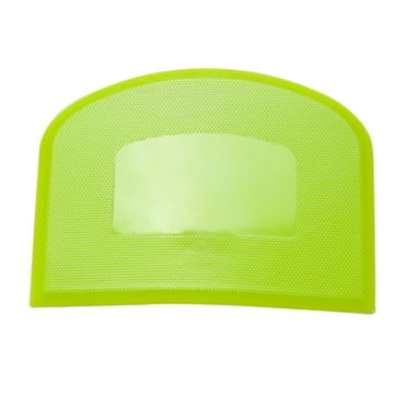 Farfi Cake Scraper Icing Edge Smoother DIY Pastry Cutter Fondant Spatula Baking Tool (Green)