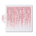 thumbnail image 1 of Farfi Cake Stencil Dotted Line Pattern Ornamental PET Cake Boder Spray Template Cake Decorating Tools (Type 2), 1 of 13