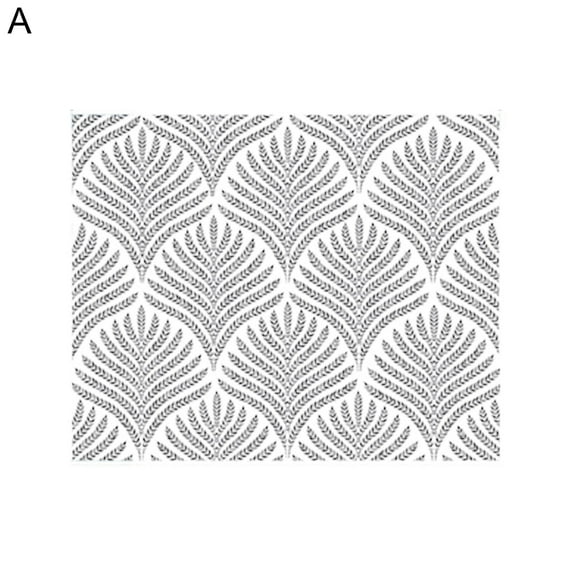 Farfi Cake Stencil Grain Pattern Non-Stick PET Decorating Bread Cupcake Cutting Die for Bakery (Type A)