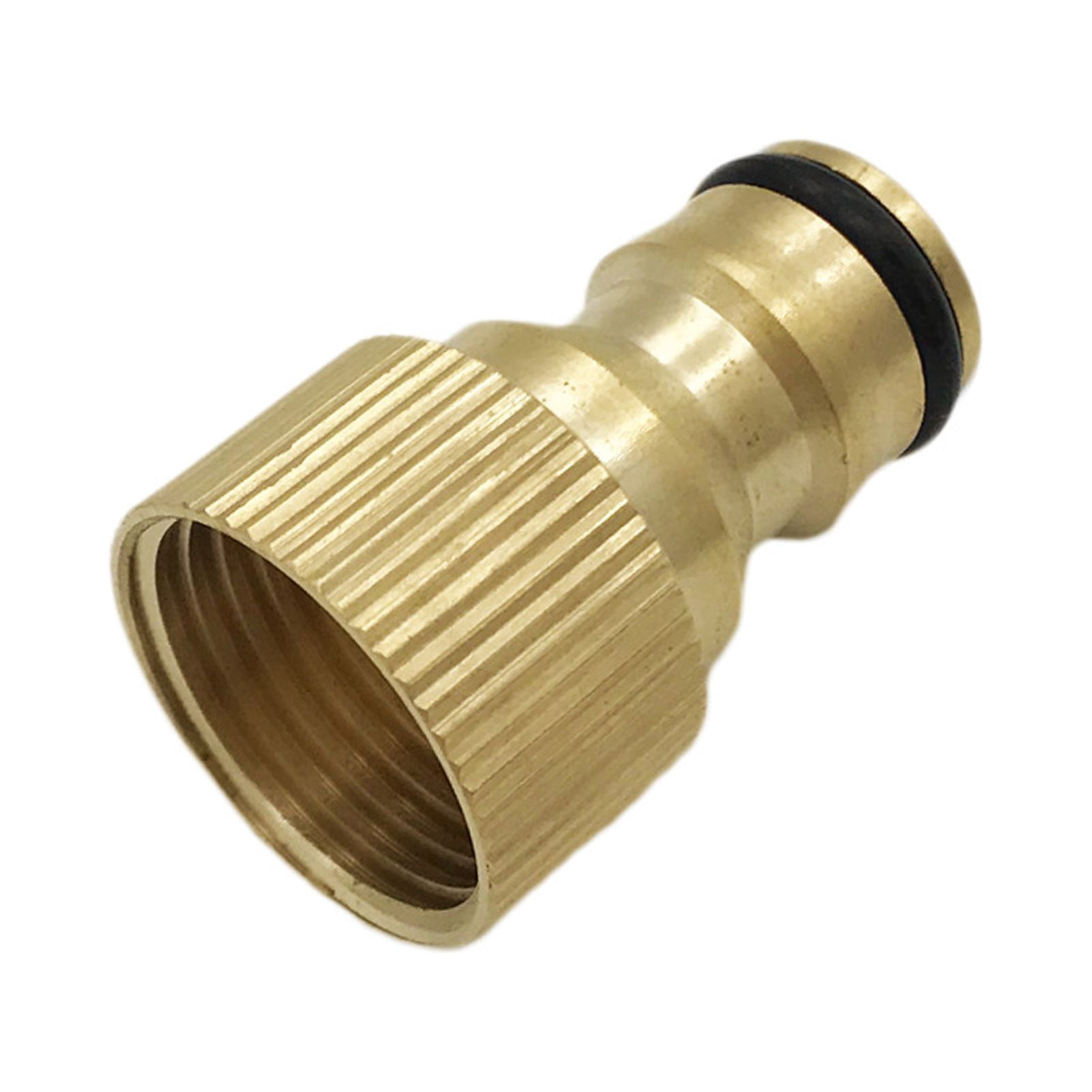 Farfi Car Garden Water Hose Pipe Spray Faucet Adapter Quick Threaded