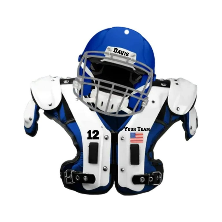 Helmet and shoulder deals pads