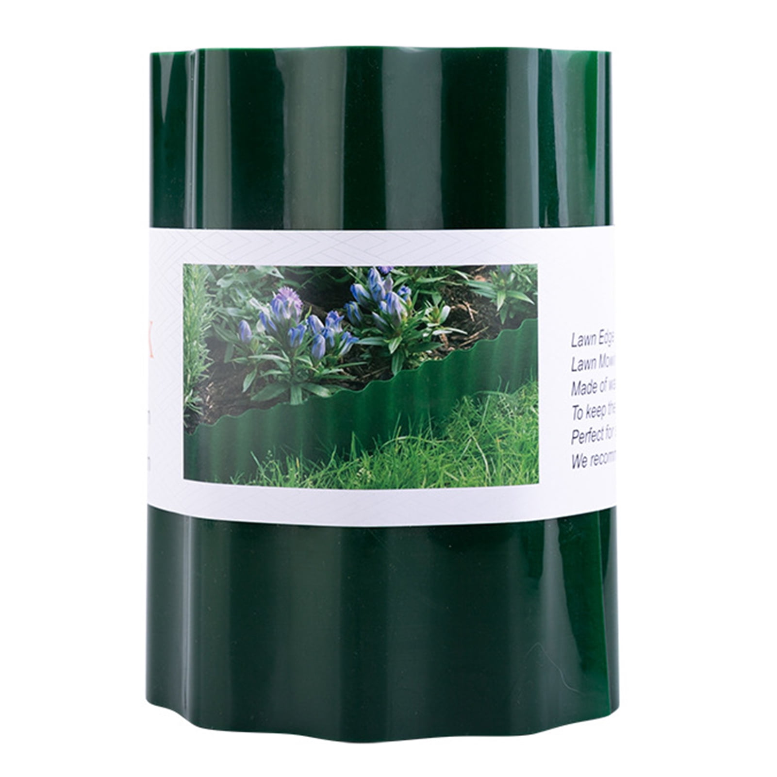 Farfi Corrugated Fence, Flexible Plastic Garden Edging, Bendable Cutable Freely 354" Long Landscape Border for Flower Beds, Lawn, and Walkways, 15.75" Height