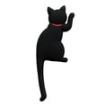 thumbnail image 1 of Farfi Creative Fridge Hook Cartoon Animal Shape Cat Tail Refrigerator Magnet Sticker for Home (Black), 1 of 13