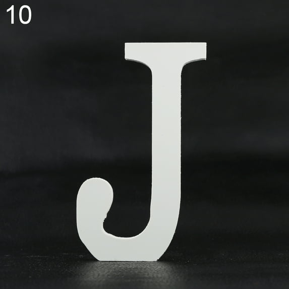 Farfi Creative Thick Wooden Letters Alphabet Wedding Birthday Home Decorations (Type 10)