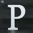 thumbnail image 1 of Farfi Creative Thick Wooden Letters Alphabet Wedding Birthday Home Decorations (Type 16), 1 of 13