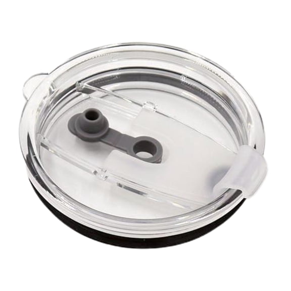 Farfi Cup Straw Cover Good Sealing Straw Hole No Leaks Heat Resistant Spill Proof Replacement Removable 20/30oz Sports Mug Straw Lid Cup AccessoryClear,Type B)