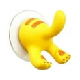 thumbnail image 1 of Farfi Cute Cartoon Animal Tail Sucker Suction Hook Baby Bathroom Towel Hanger Holder (Yellow), 1 of 13