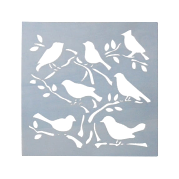 Farfi DIY Craft Bird Stencil Wall Painting Scrapbook Album Decorative Emboss Card Tool