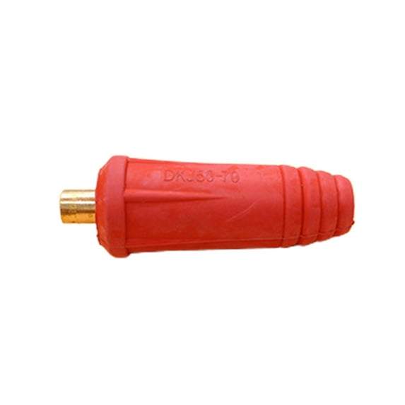 Farfi DKJ25-50-70 European Style Quick Fitting Welding Cable Panel Connector Adapter (Red,DKJ50-70)