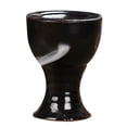 thumbnail image 1 of Farfi Delicate Incense Burner Nice-looking Ceramic Decorative Smooth Surface Censer Burner for Home (Black), 1 of 13