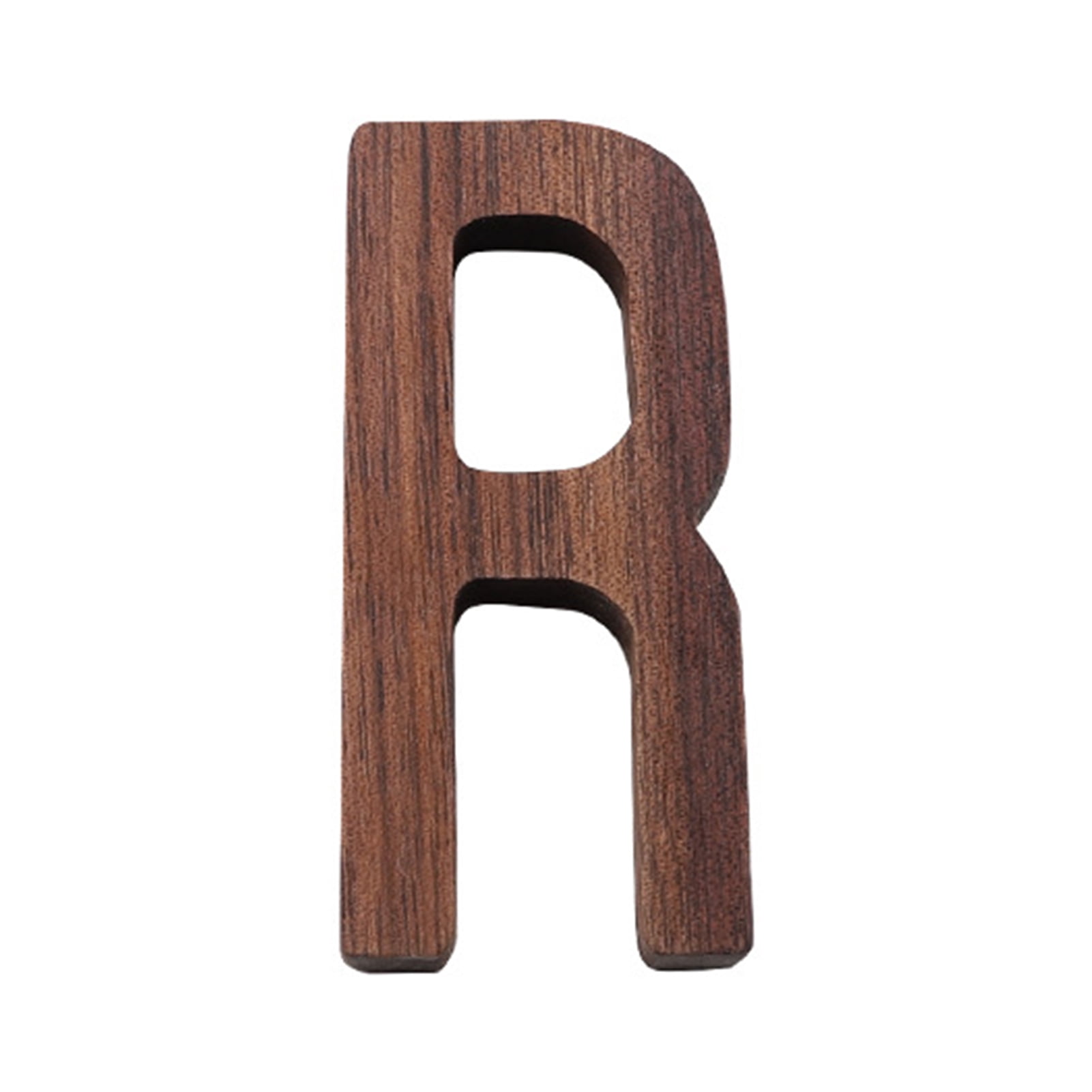 Farfi Freestanding Letter Distress Spelling Toy Wooden Alphabet Plaques ...