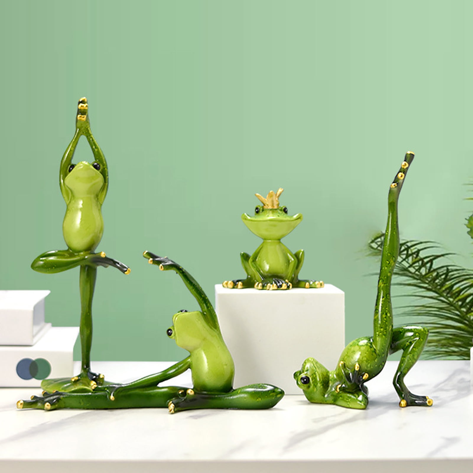 Figurine Dragon De Jardin En Méditation - Décoration Extérieure Polyrésine - Résistant Aux Intempéries - 27 Cm