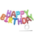 thumbnail image 1 of Farfi Happy Birthday Balloons Reusable Festive Fine Workmanship Birthday Party Decorations Balloons for Gathering (Candy Colored), 1 of 13